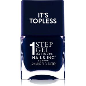 Nails Inc. It’s Topless Gel Nagellak voor Langdurige Effect Tint Whitney 14 ml