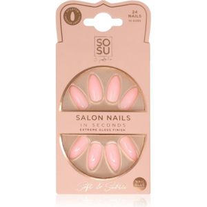 SOSU Cosmetics Salon Nails valse nagels Tint Soft & Subtle 24 st