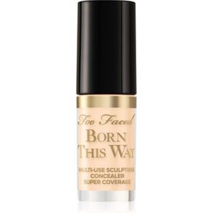 Too Faced Born This Way Super Coverage Multi-Use Concealer Travel Size Langaanhoudende Consealer voor Volledige Dekking Tint Swan 2 ml