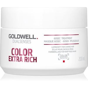Goldwell Dualsenses Color Extra Rich regenererende sheet mask voor Ruw , Gekleurd Haar 200 ml