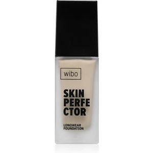 Wibo Skin Perfector Longwear Foundation Langaanhoudende Make-up voor Hydratatie en Stralende Huid Tint 1C ALABASTER 30 ml