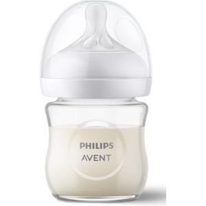 Philips Avent Natural Response Glass babyfles 0 m+ 120 ml