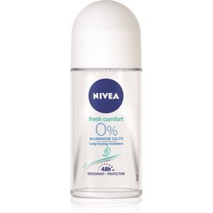 NIVEA Fresh Comfort Roll-On Deo Aluminiumzoutvrij 48h 50 ml