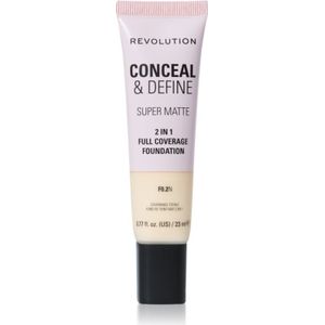 Makeup Revolution - Conceal & Define - Foundation - F0.2N - 23 ml