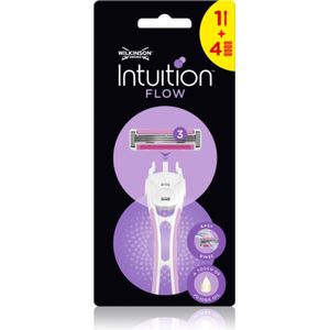 Wilkinson Sword - Intuition Flow Hybrid - Scheermes - Vervangende Bladen 4st.