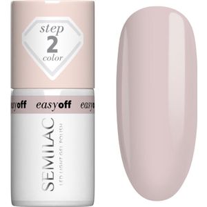 Semilac Easy Off Step 2 Gel Nagellak voor UV/LED Lamp Tint Almond Milk 7 ml