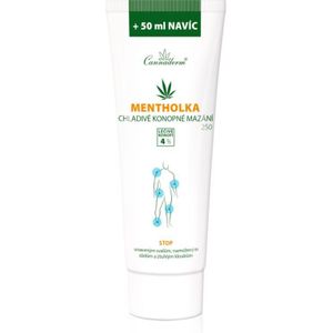 Cannaderm - Mentholka - Massage Crème - Verkoelende Werking - 250 ml