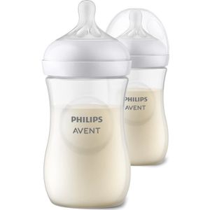 Philips Avent Natural Response Baby Bottle babyfles 1 m+ 2x260 ml