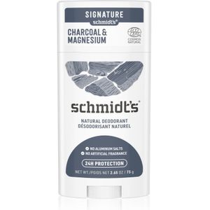 Schmidt's Charcoal + Magnesium Deo Stick 24h 75 g