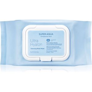 Missha Ultra Hyalon make-up remover tissues met Hyaluronzuur 30 st