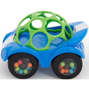 Oball Rattle & Roll autootje voor Kinderen Blue 3m+ 1 st