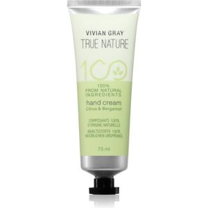 Vivian Gray - True Nature - Handcrème - Citrus & Bergamot - 75 ml