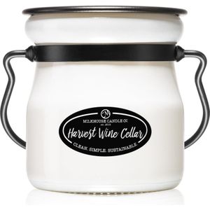 Milkhouse Candle Co. Creamery Harvest Wine Cellar geurkaars Cream Jar 142 gr