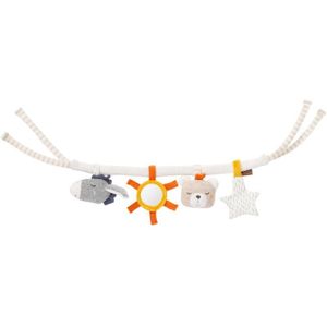 BABY FEHN fehnNATUR Pram Chain hangspeeltje met contrasterende kleuren 1 st