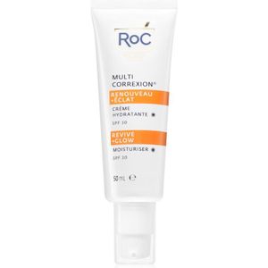 RoC - Multi Correxion Revive + Glow Moisturiser - Hydraterende Crème - Vitamine C - SPF 30 - 50 ml