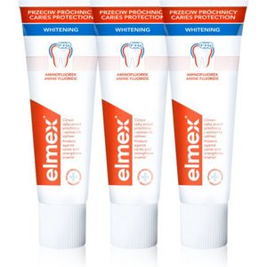 Elmex - Caries Protection Gentle White - Tandpasta - 3x75 ml
