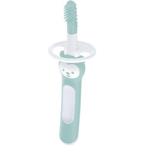 MAM Massaging Brush Tandenborstel voor Kinderen 3m+ Turquoise 1 st