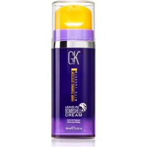 GK Hair Bombshell Leave-In Cream Voedende Leave-In Conditioner  voor Alle Blonde Haartypen met pompje 100 ml