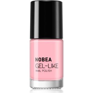 NOBEA Day-to-Day Gel-like Nail Polish Nagellak met gel effect Tint Salmon nude #N62 6 ml