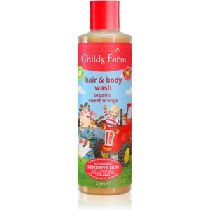 Childs Farm Hair & Body Wash Wasemulsie voor Lichaam en Haar voor Kinderen Sweet Orange 250 ml