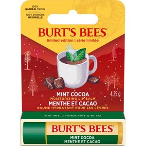 Burt’s Bees Festive Hydraterende Lippenbalsem Smaak Mint Cocoa 4,25 g