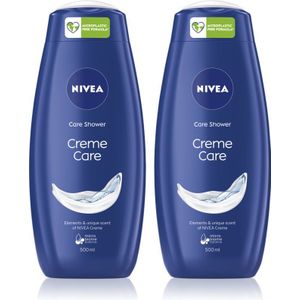 NIVEA - Creme Care - Douchegel - 2 x 500 ml - Crèmige Textuur