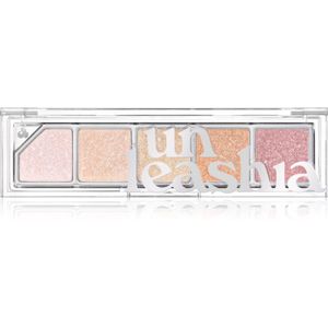 Unleashia - Mood Shower Face Palette - Oogschaduw- en Highlighterpalette - Parelmoer Glans - Tint NO.100 Ballerina - 1 st