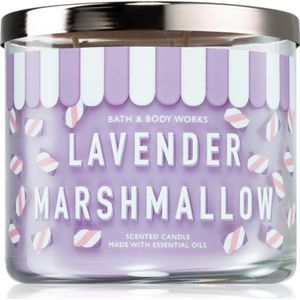 Bath & Body Works Lavender Marshmallow geurkaars 411 g
