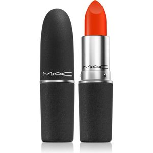 MAC Cosmetics Powder Kiss Lipstick Matterende Lippenstift Tint Style Shocked! 3 g