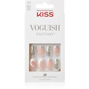 KISS Voguish Fantasy Fashspiration valse nagels Medium 28 st
