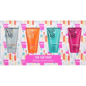 NIP+FAB - The Fab Four Best Sellers Mix - Gezichtsverzorging - 4x20 ml - Veganistisch
