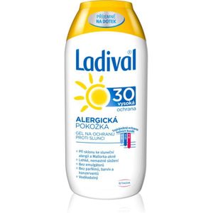 Ladival Allergic Beschermende Zonnebrand Gelcrème tegen Zonneallergie  SPF 30 200 ml