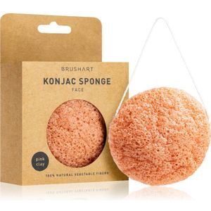 BrushArt - Konjac Spons - Exfoliërend - Roze Klei - 5 g