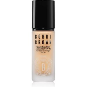 Bobbi Brown Weightless Skin Foundation SPF 15 Mini Langaanhoudende Matte Make-up met Hydraterende Werking Tint Warm Natural 13 ml