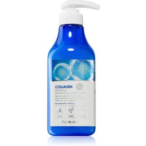 Farmstay Collagen Water Full Shampoo en Conditioner 2in1 met Collageen 530 ml