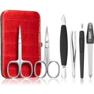DuKaS - Premium Line Solingen 126 - Manicure Set - Rood - 6 Stuks
