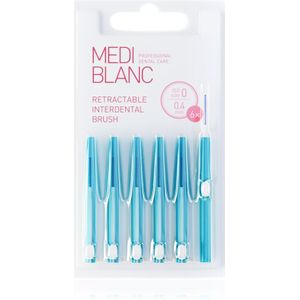 MEDIBLANC - Interdental TB Pull Out System - Interdentale Borsteljes - 0.4 mm - 6 st
