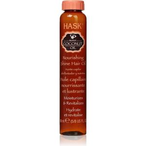 HASK Monoi Coconut Oil Verfaaiende Olie voor Glanzend en Zacht Haar 18 ml