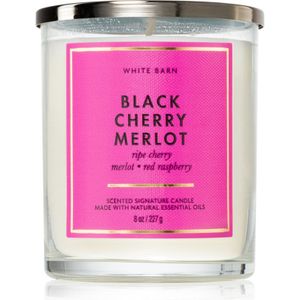 Bath & Body Works Black Cherry Merlot geurkaars 227 g