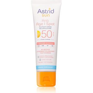 Astrid Sun - Gezichtscrème - SPF 50 - 50 ml - Bescherming tegen Huidveroudering