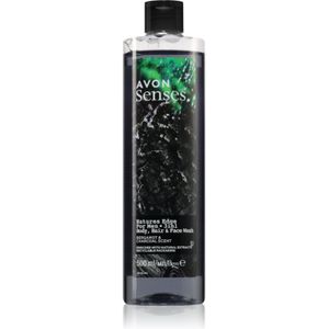 Avon - Senses Natures Edge - Douchegel & Shampoo 2in1 - 500 ml