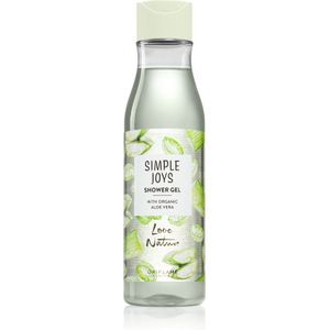 Oriflame Love Nature Simple Joys Verfrissende Douchegel met Aloe Vera Organic Aloe Vera 250 ml
