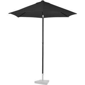 Parasol Torbole – Ø200cm – Premium Parasol | Antraciet/Zwart