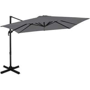 Zweefparasol Pisogne 300x300cm – Premium parasol | Grijs
