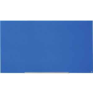 nobo Glazen whiteboard WIDESCREEN, 85'' - b x h = 1883 x 1059 mm, blauw