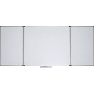 MAUL Whiteboard inklapbaar, plaatstaal, gecoat, b x h = 1500 x 1000 mm