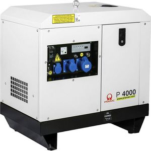 Pramac Stroomgenerator P-serie, diesel, 230 V, P 4000 - vermogen 3,2 kVA, 2,88 kW