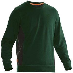 Leipold+Döhle Sweatshirt, groen/zwart, maat XXXL