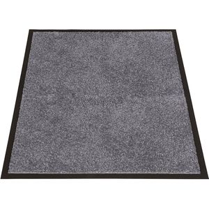 eurokraft basic Vuilvangmat voor binnen, l x b = 800 x 600 mm, donkergrijs