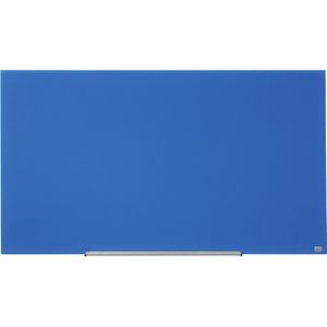 nobo Glazen whiteboard WIDESCREEN, 57'' - b x h = 1264 x 711 mm, blauw